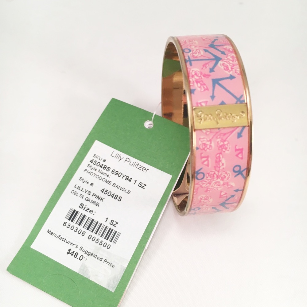 Lilly Pulitzer Anchor Delta Gamma Bracelet NWT - Picture 4 of 4